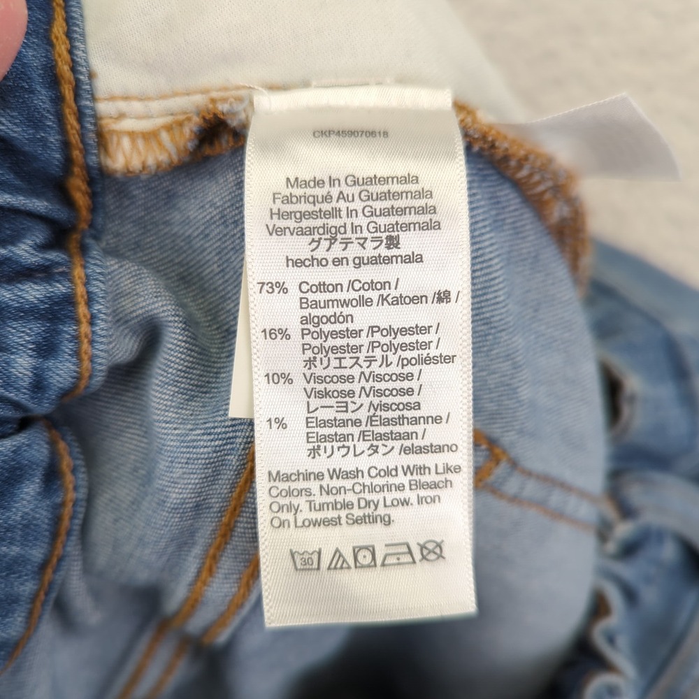 Madewell Pull-on Jeans Keefe Wash Womens Denim Jeans Size 30 Waist Casual NA951 - Picture 8 of 9
